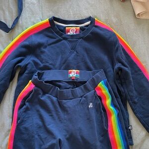 St Bert’s rainbow Jersey set.